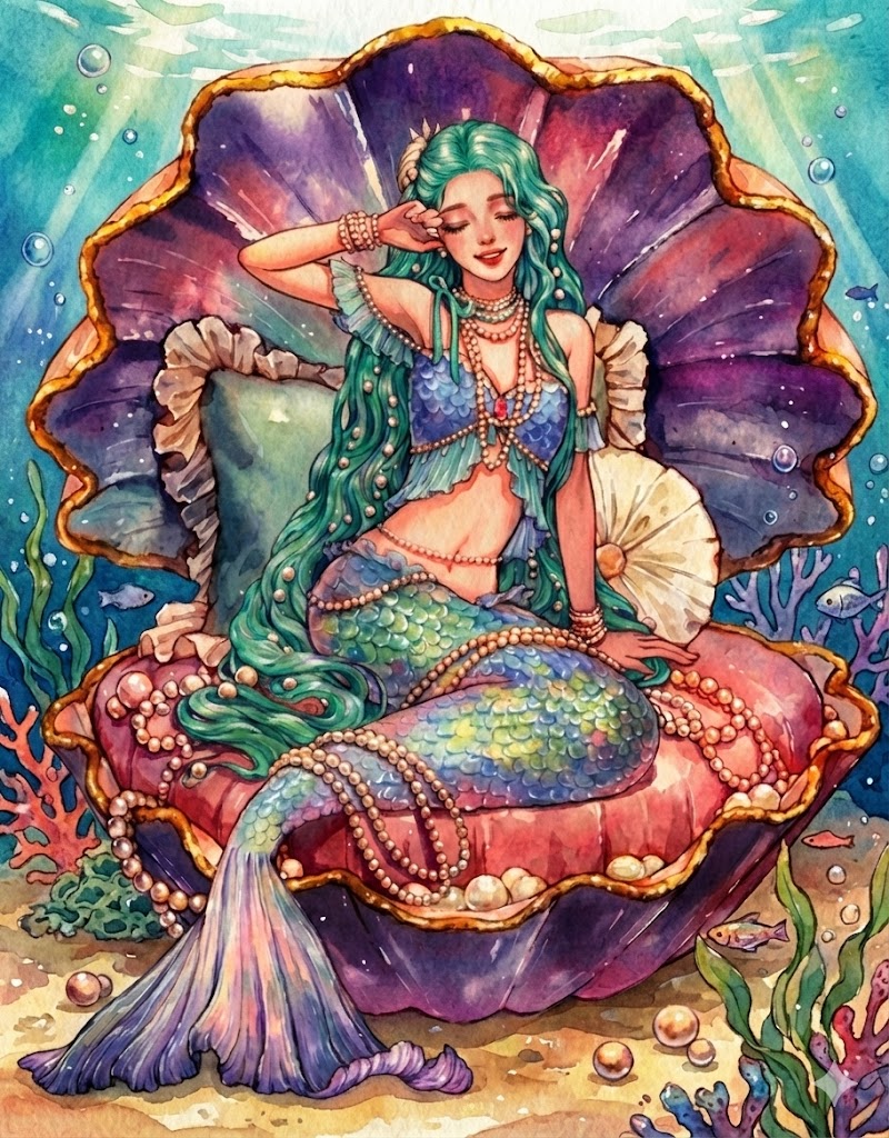 saltedmermaid 的美人鱼头像